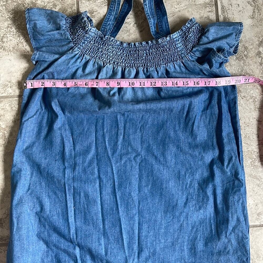 Stetson Blue Off-Shoulder Dress - Picture 3 of 9